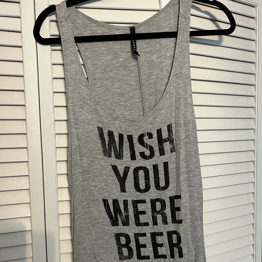 Wish You Were Beer Tank Top